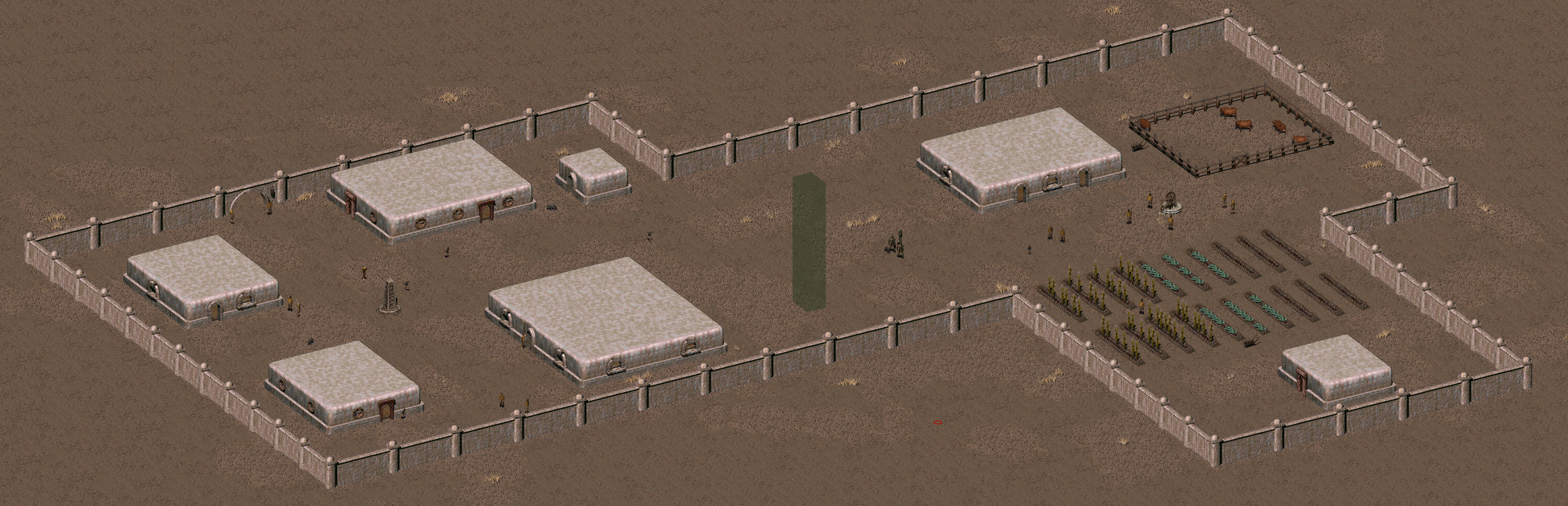 Shady Sands Fallout 1 Edition Minecraft Map