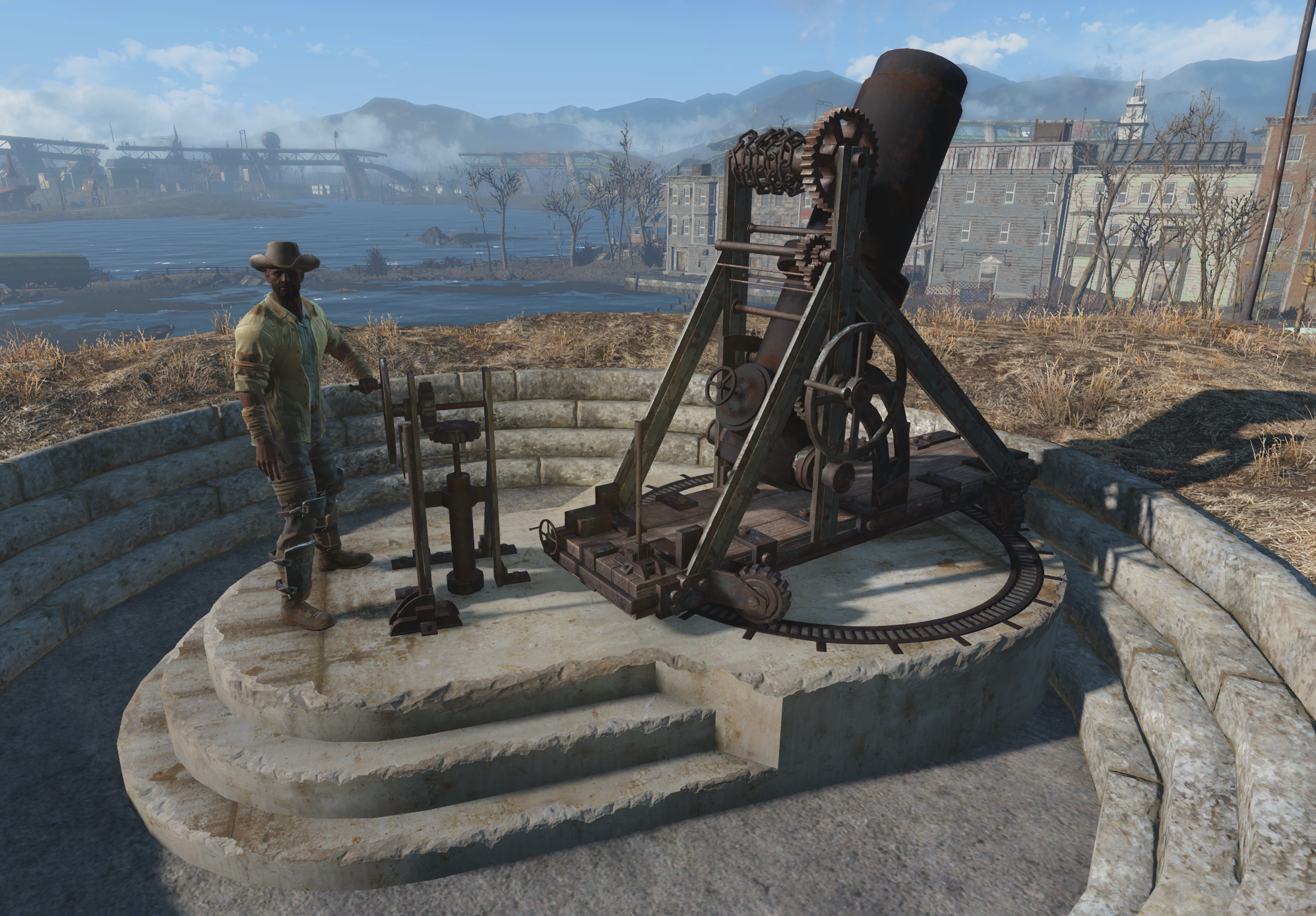 Fallout 4 ракетница артиллерия фото 1