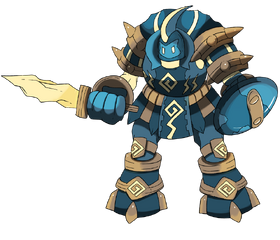 Mega golurk by phatmon-d9bhhv0