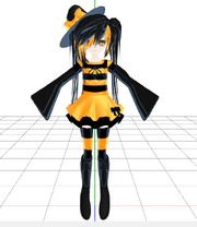 Halloween mmd model by hirarihirari-d4yfhlu