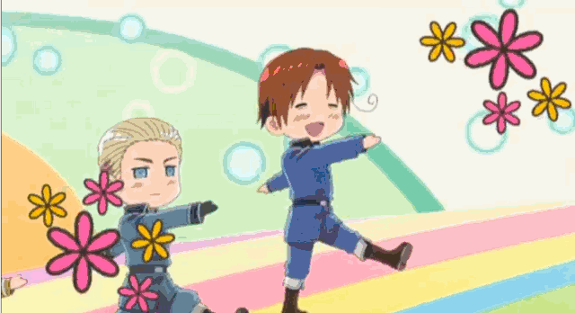 Archivo:Hetalia marukaite chikyuu ending animation by subsquentual-d5ra46g.gif