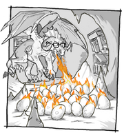 Dyslexia breathing fire on eggs v2