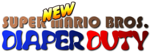 New Super Mario Bros Diaper Duty Logo