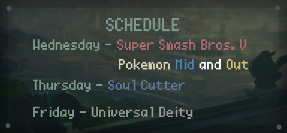 Gss pres schedule