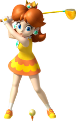 Daisy Artwork - Mario Golf World Tour