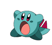 Totodile kirby by lelakaramela-d4c17uj