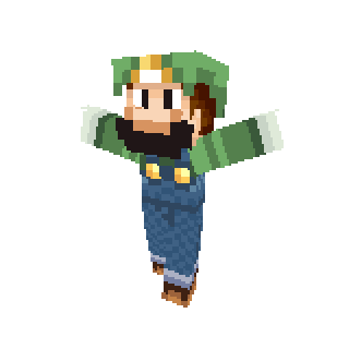 Image - Luigi-minecraft-skin.png  Fantendo - Nintendo 