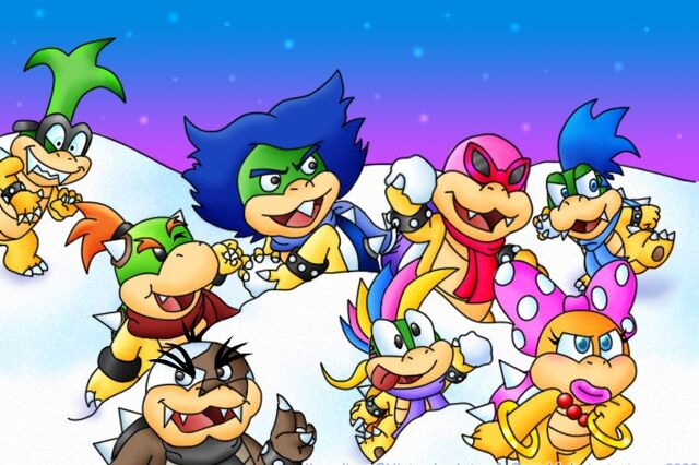 File:Christmas koopalings by Sam64.jpg