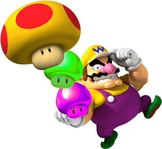 File:Wario NSMBOD.png