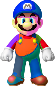 SM3DL2BUR Painted Mario