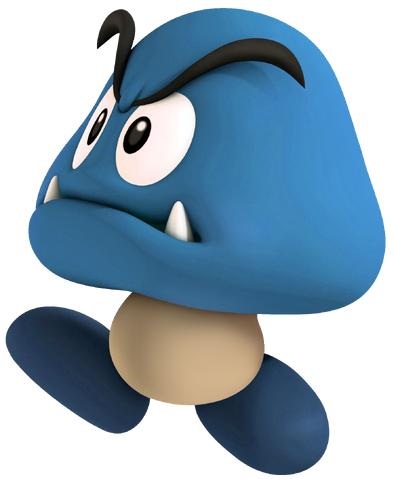 File:Blue Goomba SMWU.png