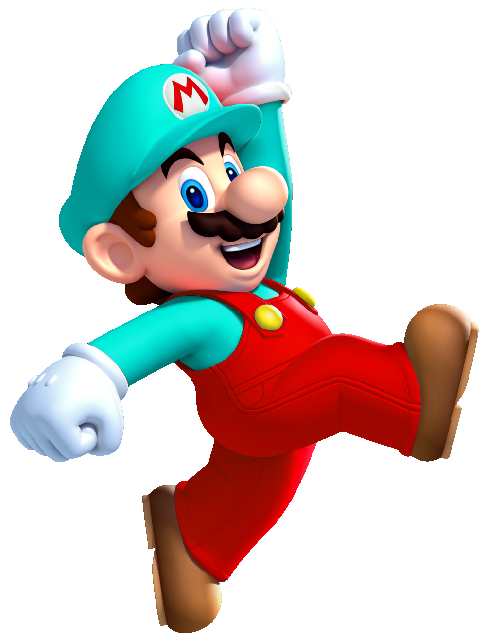 fire mario and ice luigi