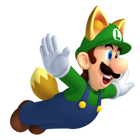 File:Raccoon Luigi NSMBW.png