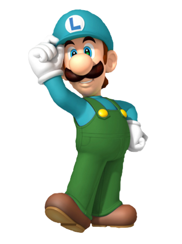 File:3D Ice Luigi.png