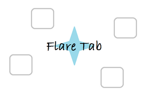 Flare Tab Logo