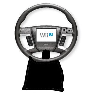 WII U Steering Wheel