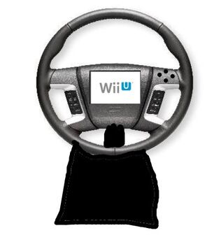 WII U Steering Wheel