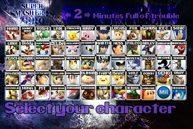 File:SSBZRoster.png