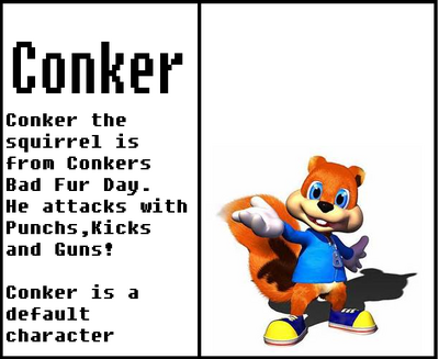 Conker squirrel