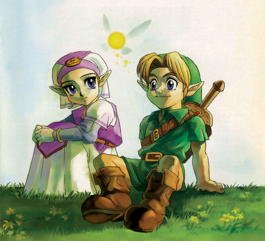 File:Princess Zelda and Link.png