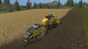 FS17 Harvester-Baling