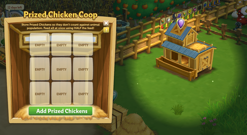 Prized Chicken Coop working