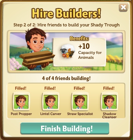 Shady Trough building phase 2