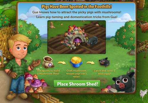 Mushroom Shed start