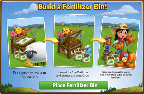 Fertilizer Bin start