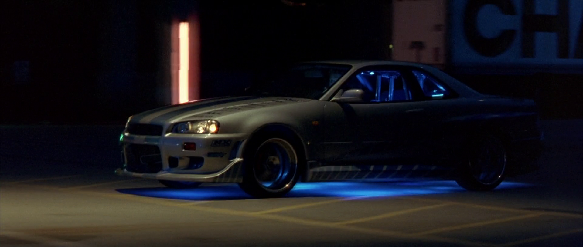Nissan Skyline GTR r34 Форсаж 2 кадры