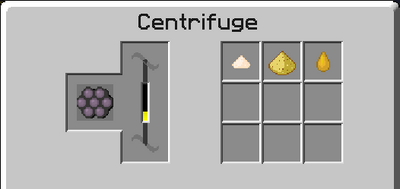 Centrifuge platinum comb