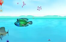 Above water