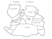 Waaiendland kaart