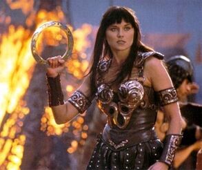 A Xena warrior princess