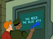 Futurama 403 Blue Key