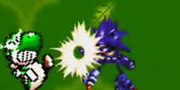 Mecha Sonic vs. Yoshi