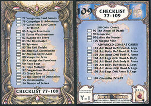 BCUS109Checklist 77-109