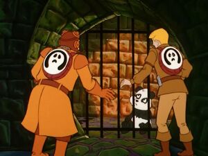 Peewee in the dungeon