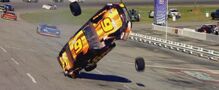 Car 6 crashing