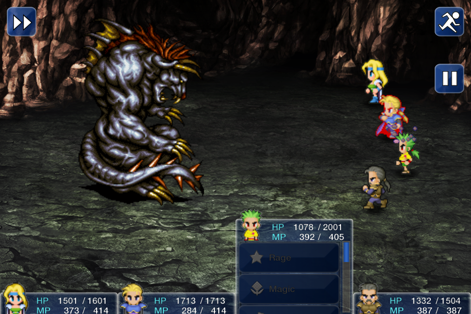 final fantasy brave app cutscenes dont show