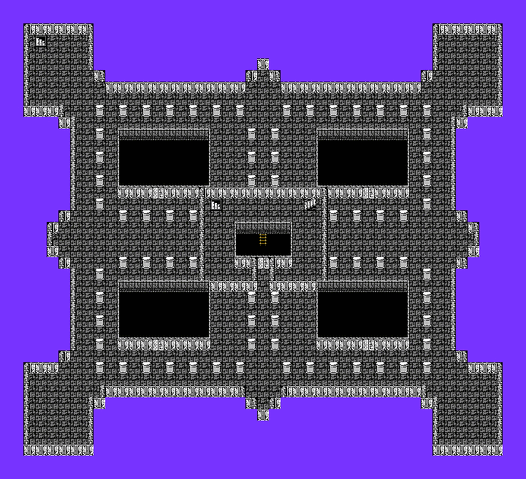 File:FF NES - Chaos Shrine of the Past Second Floor.gif