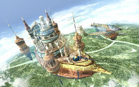 Itadaki Street - FFIX Airships
