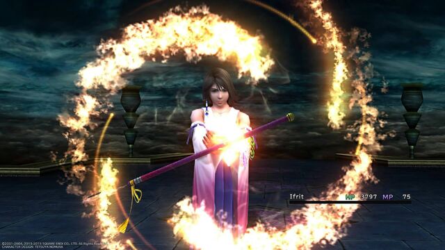 File:Yuna summons ifrit.jpg