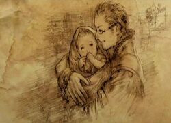 Dr. Cidolfus and Balthier (artwork)