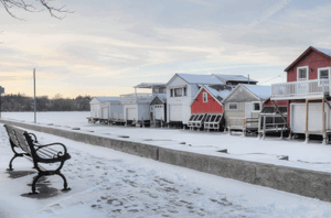 Canandaigua Pier Boat Houses