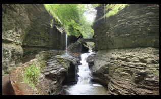 Watkins Glen State Park New York; Rainbow Falls
