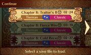 My save files