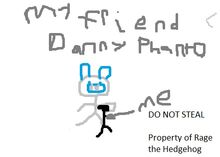 Childrens Drawing of Danny Phanto