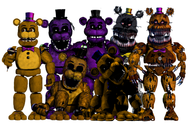 File:All golden freddys.png