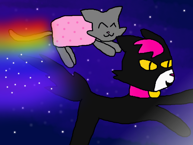 Файл:Nyan Cat and Sparkle in space.png